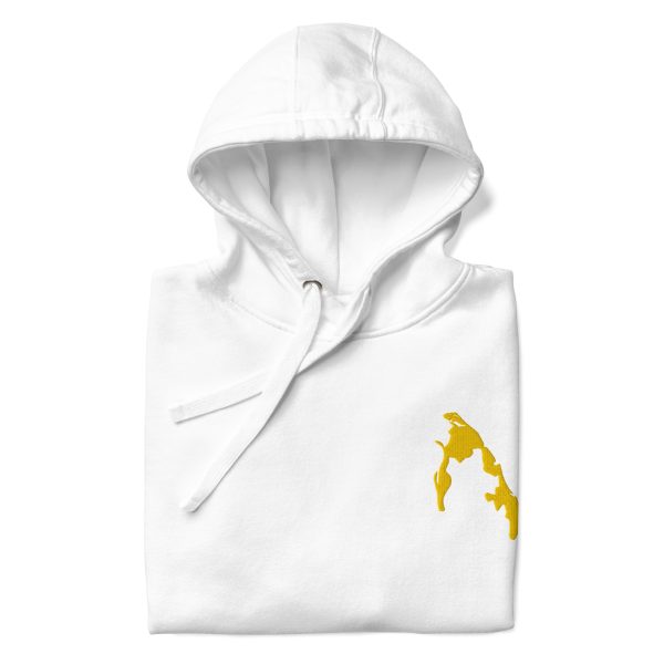 Tamil Eelam Golden Map Hoodie - Image 2