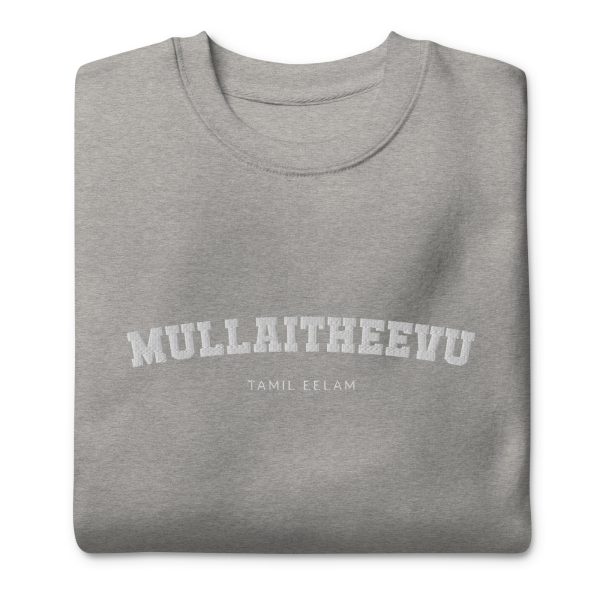 Mullaitheevu Tamil Eelam - Unisex Premium Sweatshirt - Image 5