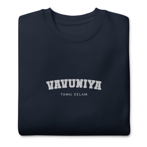 Vavuniya Tamil Eelam - Unisex Premium Sweatshirt - Image 4