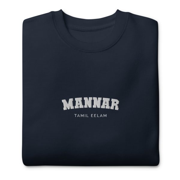 Mannar Tamil Eelam - Unisex Premium Sweatshirt - Image 3