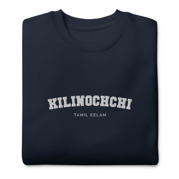 Kilinochchi Tamil Eelam - Unisex Premium Sweatshirt - Image 3